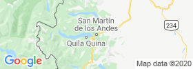 San Martin De Los Andes map